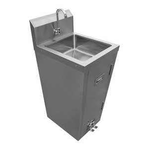 Pedestal Hand Sink With 2 Pedals