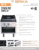 Brika BSP-18 18" STOCK POT - Image 3