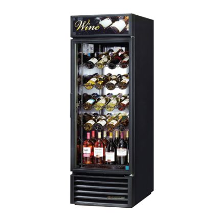 True GDM-23W-HC-LD Single Temperature Full Size One Glass Door Wine Merchandiser